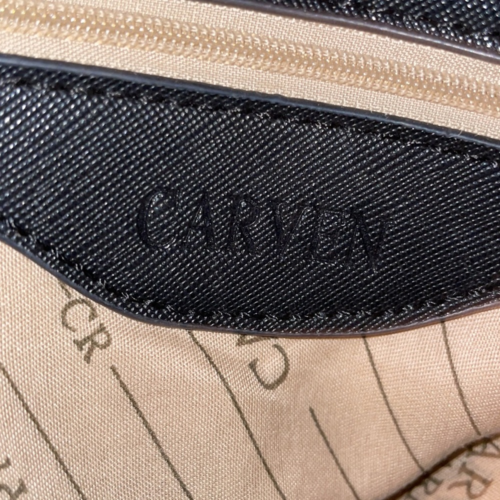 Carven Paris Saffiano Leather Handbag - Picture 9 of 16